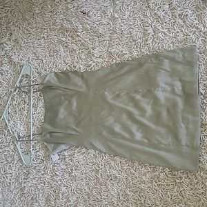 NWT Sunday Best Shimmer Silent Storm Green Dress